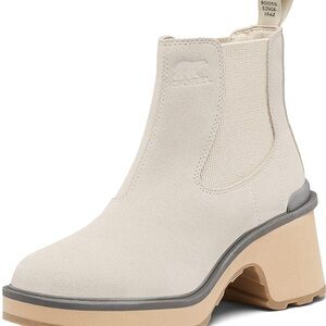 Sorel Women's Hi-Line Heel Chelsea Boot - Chalk, Ceramic - size 11
